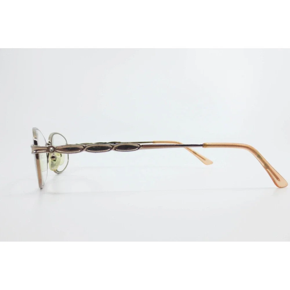 White Mountain WM1019 PK Oval Metal Eyeglasses Pink Rose Gold 51-18-135 Frames